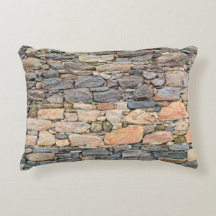 Cojín Decorativo fondo de la textura de la pared de piedra fotoaban