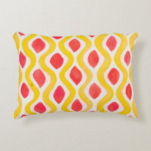 Cojín Decorativo Fondo de las acuarelas abstractas