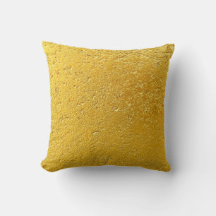 Cojín Decorativo Fondo de oro o de Relieve metalizado y abstracto t