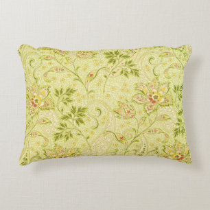 Cojín Decorativo Fondo de pantalla floral clásico: antigua eleganci