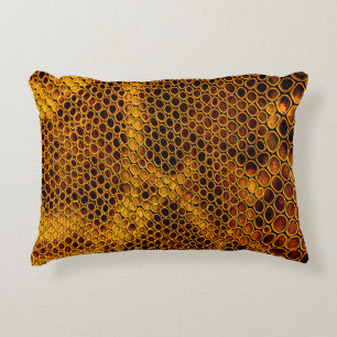 Cojín Decorativo Fondo de piel de serpiente