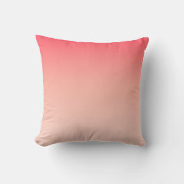 Cojín Decorativo Fondo degradado rosa y melocotón