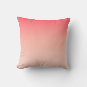 Cojín Decorativo Fondo degradado rosa y melocotón