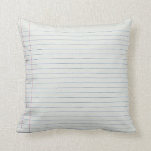 Cojín Decorativo Fondo del papel escolar en línea