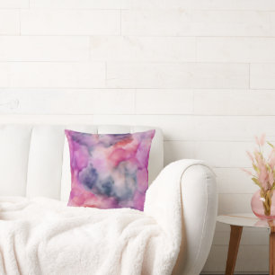 Cojín Decorativo Fondo morado mareado