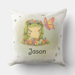 Cojín Decorativo Fondo personalizado 1 Pétalo la Mariposa