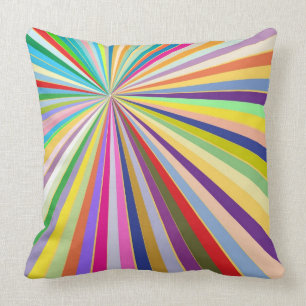 Cojín Decorativo Fondo rayado fresco