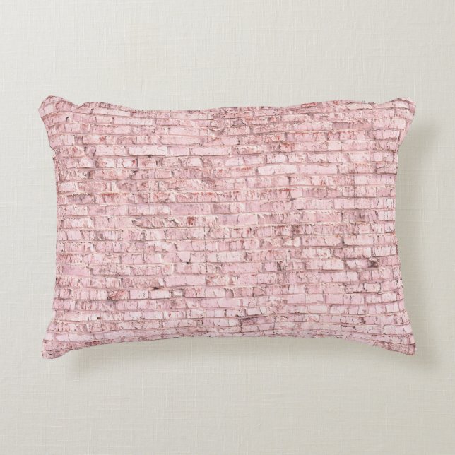 Cojín Decorativo Fondo rosa abstracto insólito saturado y brillante (Anverso)