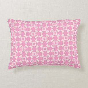 Cojín Decorativo Fondo rosa, diseño moderno y sin costuras. Vintage