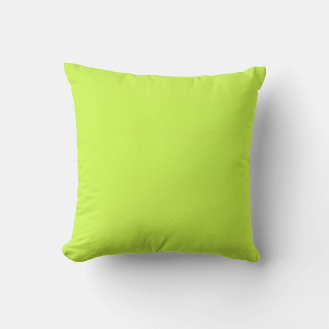 Cojín Decorativo Fondo verde amarillo claro (Anverso)