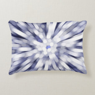 Cojín Decorativo fondo violeta abstracto. estrella de explosión fra