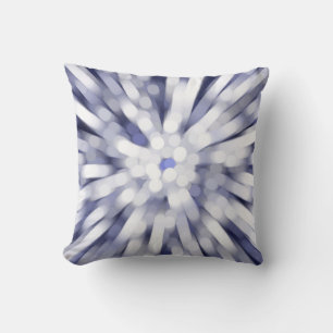 Cojín Decorativo fondo violeta abstracto. estrella de explosión fra