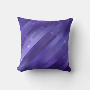 Cojín Decorativo Fondo violeta de mosaico abstracto brillante con g