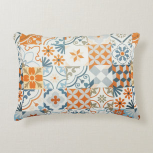 Cojín Decorativo Fondo y textura con patrón de mosaico antiguo