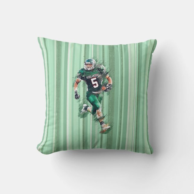 Cojín Decorativo Football (Anverso)