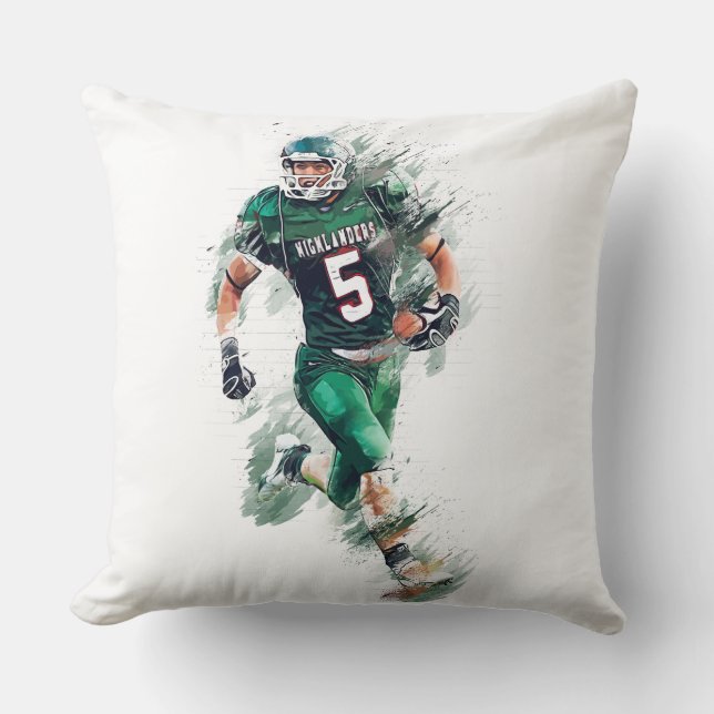 Cojín Decorativo Football (Anverso)