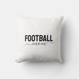 Cojín Decorativo Football Mom modern script