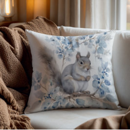 Cojín Decorativo Forest Animals Throw Pillow – Cozy Rustic decor