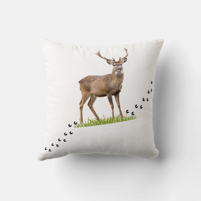 Cojín Decorativo Forest Soul Deer - Throw Pillow (Reverso)
