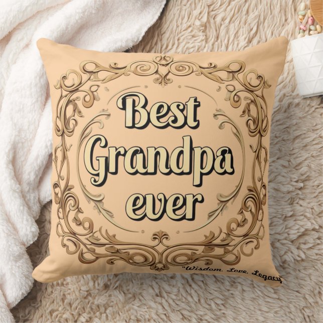 Cojín Decorativo "Forever Grandpa Love" (Manta)
