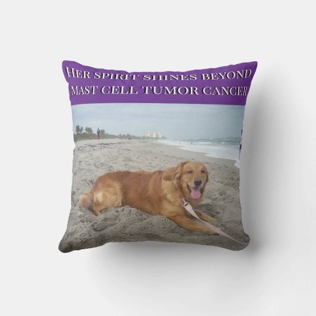 Cojín Decorativo Forever Loved Mast Cell Tribute (Reverso)