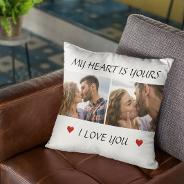 Cojín Decorativo Forever Us – “I Love You” Valentine Throw Pillow