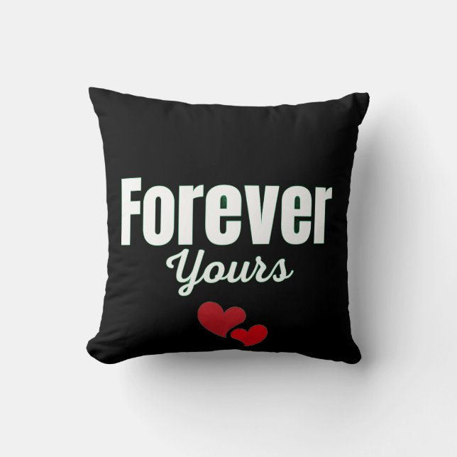 Cojín Decorativo Forever Yours (Anverso)