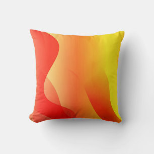 Cojín Decorativo Forma de onda geométrica con abstracto borroso deg