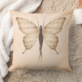 Cojín Decorativo Forma humana de mariposa