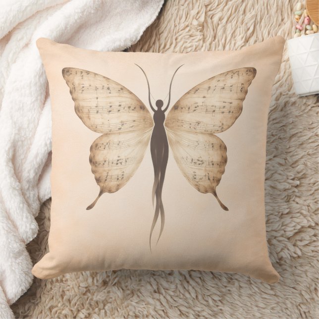 Cojín Decorativo Forma humana de mariposa (Manta)