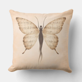 Cojín Decorativo Forma humana de mariposa
