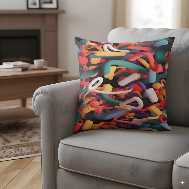 Cojín Decorativo Formas abstractas (Subido por el creador)