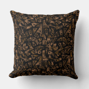 Cojín Decorativo Formas abstractas 180318 - Óxido