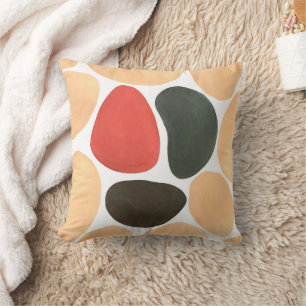 Cojín Decorativo Formas de acuarela abstractas