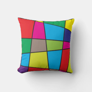 Cojín Decorativo Formas geométricas coloridas