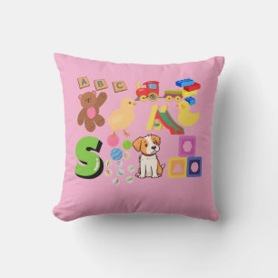 Cojín Decorativo Formas y juguetes para niños