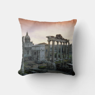 Cojín Decorativo Foro Romano al amanecer