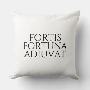 Cojín Decorativo Fortis Fortuna Adiuvat