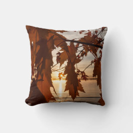 Cojín Decorativo fota hoja de arces