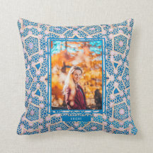 Foto azul y rosa del mosaico