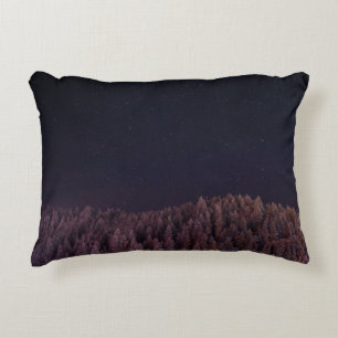 COJÍN DECORATIVO FOTO DE ÁRBOLES EN EL PAISAJE