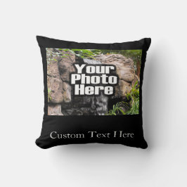 Cojín Decorativo Foto de color personalizada