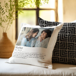 Cojín Decorativo Foto de definición madre
