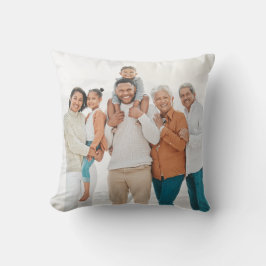 Cojín Decorativo Foto de familia a doble cara