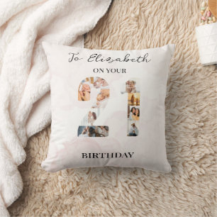 Cojín Decorativo Foto de familia personalizada linda