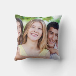 Cojín Decorativo Foto de familiares y amigos