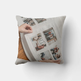 Cojín Decorativo Foto de familiares y amigos