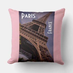 Cojín Decorativo Foto de la famosa torre Eiffel de París