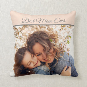 Cojín Decorativo Foto de la mejor madre del Bonito