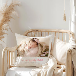 Cojín Decorativo Foto de lazo rosa